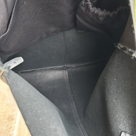 Banana Republic 🖤 Black genuine leather shoulder bag - Picture 3 of 8